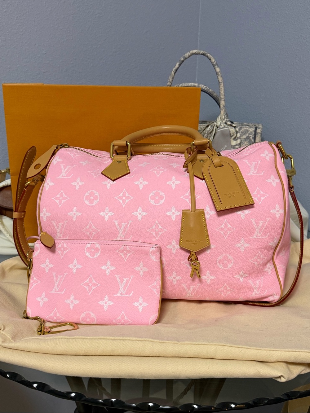 Louis Vuitton P9 Speedy 40 Candy Pink